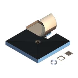 Kermi Point Komplettboard E90 100100 L 1000 x B 1000 x H 90 mm... KERMI-BAE90100100XK 4051484938606 (Abb. 1)