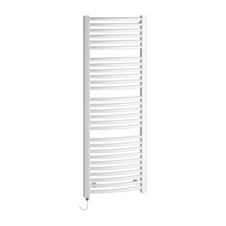 Kermi Basic R-E gebogen elektrischer Badheizkörper 1770x70x749mm, FWS, Anschluss... KERMI-ERE1018750555XK 4063769719954 (Abb. 1)
