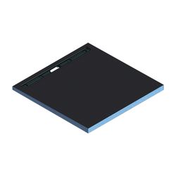 Kermi Board Line EXE 100100 L 1000 x B 1000 x H 50 mm... KERMI-BCEXE100100XK 4051484939719 (Abb. 1)