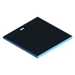 Kermi Board Line EXE 100100 L 1000 x B 1000 x H 50 mm... KERMI-BCEXE100100XK 4051484939719 (Abb. 1)