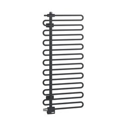 Kermi Icaro Designheizkörper 1446x58x400mm, 462W bei 75/65/20 Grad C, Anthracite... KERMI-CRV1A140040JXXK 4063769295083 (Abb. 1)