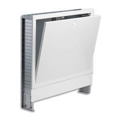 Kermi x-net Verteilerschrank vormontiert US110 Komfort VT8, Anschluss links, Kugelh... KERMI-SFVSK0821L1K 4037486348162 (Abb. 1)