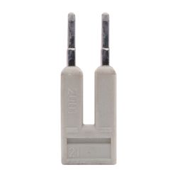 Kermi Steckbrücke für Durchgangsklemme 2,5mm2 für dynamic, W90329... KERMI-W90329 4037486693385 (Abb. 1)