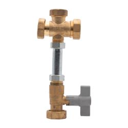 Kermi Strang 7 Heizkreis-Gruppe Vorlauf ohne Pumpe für x-buffer combi, W90425... KERMI-W90425 4037486804026 (Abb. 1)