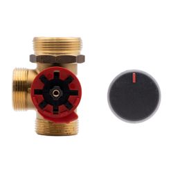 Kermi 3-Wege-Umschaltventil KVS 10 Außengewinde 1 1/4" mit Reduzierung für x-buffer combi... KERMI-W90437 4037486804132 (Abb. 1)
