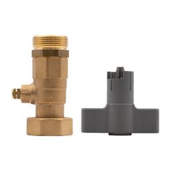Kermi Kugelhahn mit Überwurfmutter 1 1/2" x 1 1/4" Innengewinde, für Hydromodul und Speic... KERMI-W90520 4037486868509 (Abb. 1)