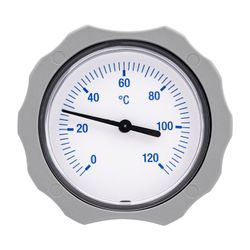 Kermi Thermometer für Hydromodul und Heizkreis, Blau, W90652... KERMI-W90652 4063769226476 (Abb. 1)