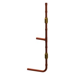 Kermi Einspritzleitung mit RV und EEV für x-change dynamic pro S, W90891... KERMI-W90891 4051487925474 (Abb. 1)