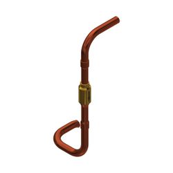 Kermi Leitung Sammler zu Verdampfer mit RV für x-change dynamic pro S, W90894... KERMI-W90894 4051487925566 (Abb. 1)