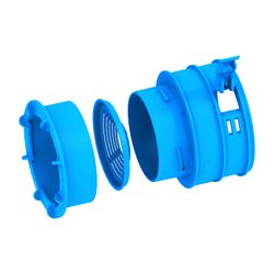 Kermi x-well Anschluss Verteiler Sammler NW 92, Y2202092002K... KERMI-Y2202092002K 4037486559254 (Abb. 1)