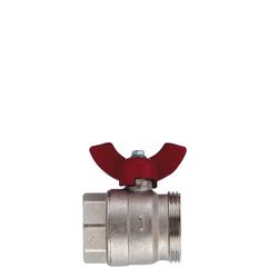 Kermi x-net Einzel-Kugelhahn 1" Außengewinde x 1" Innengewinde... KERMI-SFVZHKHE102 4037486000688 (Abb. 1)