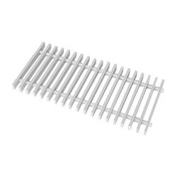 Kermi Rollrost 120x20x500mm RR, Aluminium Natur, ZR1R050XAK... KERMI-ZR1R050XAK 4037486390024 (Abb. 1)