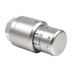 Kermi Thermostatkopf M30x1,5 Heizkörper-Thermostat Regler, Edelstahl-Optik... KERMI-ZV00380002 4037486183046 (Abb. 1)