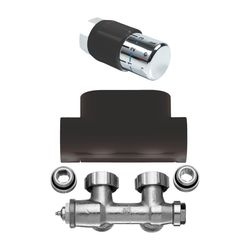 Kermi Ventilhahnblock-Kombiset Eckform, Onyx, ZV03090005... KERMI-ZV03090005 4063769317266 (Abb. 1)