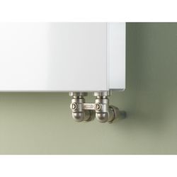Kermi Plan-V therm-x2 Flachheizkörper glatt Typ 12 705x66x705mm, 890W bei 75/65/... KERMI-PTV120700701R1K 4063769416365 (Abb. 1)