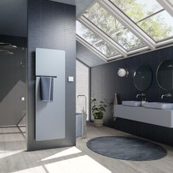 Kermi Ineo-E elektrischer Designheizkörper 1400x85x600mm WRX Anschluss links 660... KERMI-IPE1A14600423XK 4063769338056 (Abb. 1)