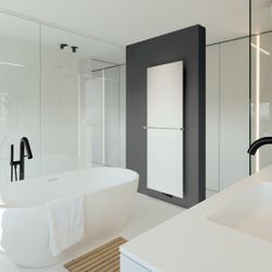 Kermi Niva Designheizkörper vertikal Typ 11 Weiß Seidenglanz 1820x80x720mm 1515W... KERMI-D8N1V18700108XK 4063769638873 (Abb. 1)