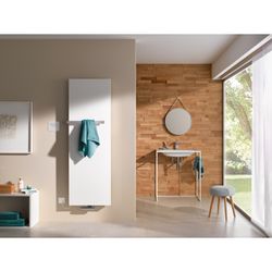 Kermi Rubeo-E Zusatzbetrieb Designheizkörper 1525x670x68mm mattbronze WRX... KERMI-PSS21150070SSXK  (Abb. 1)