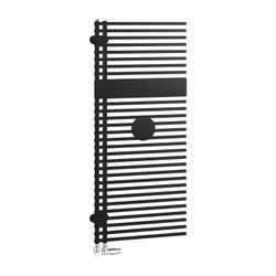 Kermi Credo Half round Badheizkörper 995x46x600mm, Anschluss rechts, 400W bei 75... KERMI-E1N1A100060AR3K 4063769314807 (Abb. 1)