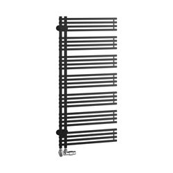 Kermi Diveo Designheizkörper 1700x46x600mm, Anschluss mittig rechts, 940W bei 75... KERMI-DVN1A170060AWXK 4063769303702 (Abb. 1)