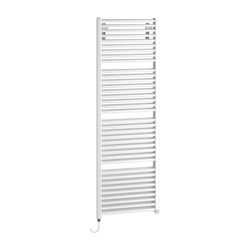 Kermi Duett-E elektrischer Badheizkörper 1188x74x634mm FKS Anschluss links 1200W... KERMI-DUE201200602IXK 4037486294971 (Abb. 1)