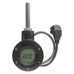 Kermi Tabeo-E elektrischer Designheizkörper 1197x101x500mm, FWS, Anschluss recht... KERMI-TBE1012500657XK 4063769734292 (Abb. 1)