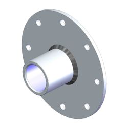 Kermi Flanschdeckel für x-buffer fresh mit Muffe für Einschraubheizkörper... KERMI-W40124 4037486415543 (Abb. 1)
