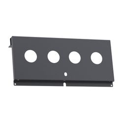 Kermi Gehäuseteil oben mit Aussparung für Anschlüsse und Dämmung für dynamic terra, W9038... KERMI-W90383 4037486791487 (Abb. 1)