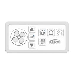 Kermi Easy Drehregler für x-well D11 mit Netzteil, max. 4 Ventiltoren... KERMI-Y3502011004K 4037486615585 (Abb. 1)