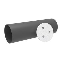 Kermi x-well Rohbauset bestehend aus DN 160 Einschubrohr 700mm und 2 Putzdeckel... KERMI-Y3502000016K 4037486673608 (Abb. 1)