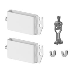 Kermi Trägerset für Standkonsolenfuß 60x10 Typ 10-11 weiß für Flachheizkörper... KERMI-ZB03100001 4037486660646 (Abb. 1)
