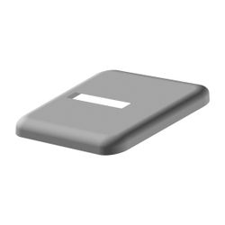 Kermi Blende für Standkonsole 60x10 Fertigbodenmontage weiß Kunststoff... KERMI-ZB03740001 4037486482545 (Abb. 1)