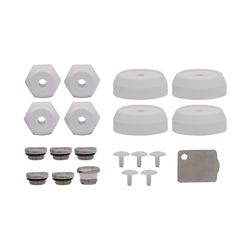 Kermi Befestigungsset Decor Arte Pure, Weiß, ZB05060001... KERMI-ZB05060001 4037486655581 (Abb. 1)