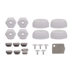 Kermi Befestigungsset Decor Arte Pure, Weiß, ZB05060001... KERMI-ZB05060001 4037486655581 (Abb. 1)