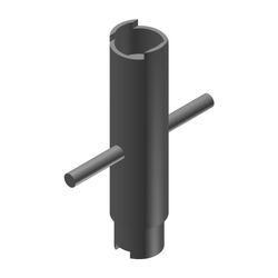 Kermi kv-Einstellschlüssel Metall für Ventileinsatz Heizkörper... KERMI-ZV00350001 4037486119106 (Abb. 1)