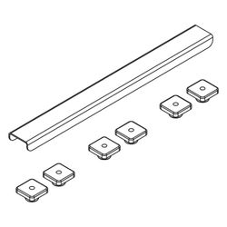 Kermi Abdeckung Rinne Basic 900x40x18mm BC, 6033520... KERMI-6033520 4051484930297 (Abb. 1)