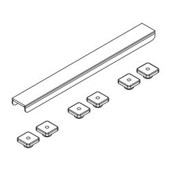 Kermi Abdeckung Rinne Exklusiv 900x40x21mm BC, 6033522... KERMI-6033522 4051484930310 (Abb. 1)