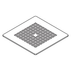 Kermi Ablaufabdeckung EDS BA für Ablauf Point E65, 6036993... KERMI-6036993 4051484930556 (Abb. 1)