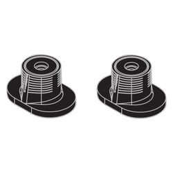 Kermi Stellfüße Line Set, verfliesbar, 6043597... KERMI-6043597 4051484931034 (Abb. 1)