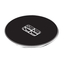 Kermi Baustellenschutzdeckel Line rund, 6043736... KERMI-6043736 4051484931041 (Abb. 1)