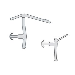 Kermi Glasabdichtung senkrecht x2, 3256/3277, 2000mm, passend bis Serienhöhe 2000mm, 253... KERMI-2534089 4051484923169 (Abb. 1)