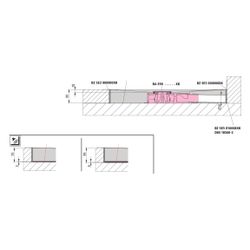 Kermi Point Komplettboard E90 100100 L 1000 x B 1000 x H 90 mm... KERMI-BAE90100100XK 4051484938606 (Abb. 1)