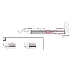 Kermi Ablauf Point A6X 040 Point Ablauf waagerecht flach DN 40... KERMI-BAA6X040000XK 4051484938521 (Abb. 1)