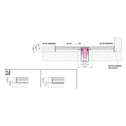 Kermi Ablauf Point A4X 050 Point Ablauf senkrecht DN 50... KERMI-BAA4X050000XK 4051484938507 (Abb. 1)