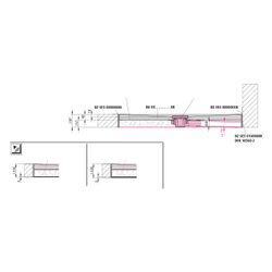 Kermi Ablauf Point A6X 040 Point Ablauf waagerecht flach DN 40... KERMI-BAA6X040000XK 4051484938521 (Abb. 1)