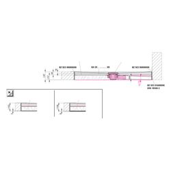 Kermi Ablauf Point A6X 040 Point Ablauf waagerecht flach DN 40... KERMI-BAA6X040000XK 4051484938521 (Abb. 1)