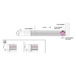 Kermi Ablauf Line A23 050 Line Ablauf Rinne DN50 waagr. III... KERMI-BCA23050000XK 4051484939160 (Abb. 1)