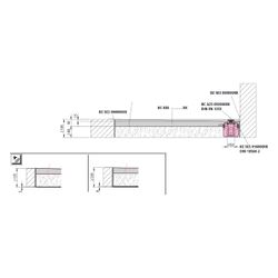 Kermi Board Line EXE 100100 L 1000 x B 1000 x H 50 mm... KERMI-BCEXE100100XK 4051484939719 (Abb. 1)