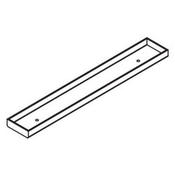 Kermi Rinnenabdeckung Line D6X 070 L 700 x B 45 x H 13 mm... KERMI-BCD6X070000UK 4051484939320 (Abb. 1)