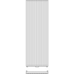 Kermi Decor-Arte Pure vertikal Designheizkörper 1800x295x96mm weiß... KERMI-D3N1V1800302XXK 4037486268354 (Abb. 1)